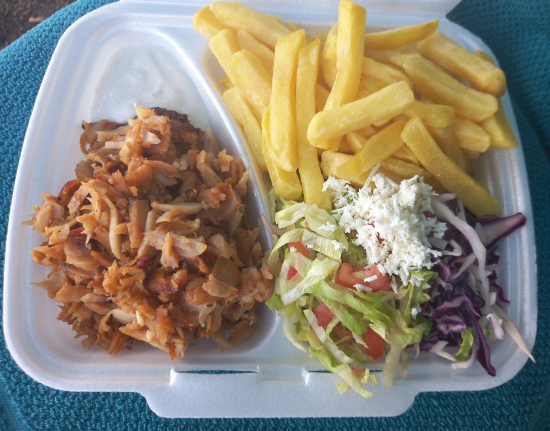 Kebab box s hranolkama